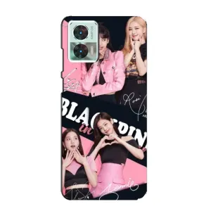 Чехлы с картинкой для Motorola Edge 30 Neo (BLACKPINK)