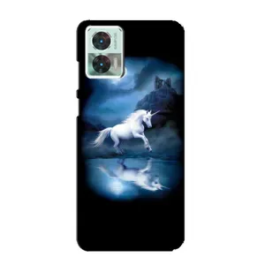 Чехол Unicorn на Motorola Edge 30 Neo (Единорог)