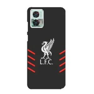 Силиконовые Чехлы принт Футбол на Motorola Edge 30 Neo (Эмблема Liverpool)