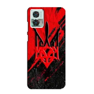 Чехол Укр Символика для Motorola Edge 30 Neo (Герб Украины)