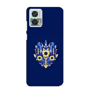 Чехол с картинкой (Патриотический ГЕРБ) на Motorola Edge 30 Neo (герб)