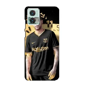 Силиконовый Чехол Motorola Edge 30 Neo (Gold Neymar)