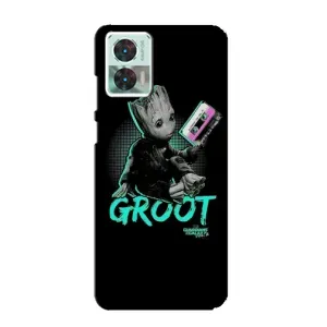 Чохол Супергерої Марвел на Моторола Мото едж 30 нео (Groot)