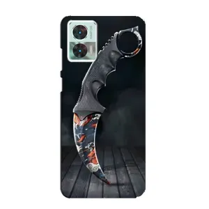 Чохол КІБЕРСПОРТ для Motorola Edge 30 Neo (Кинжал КС ГО)