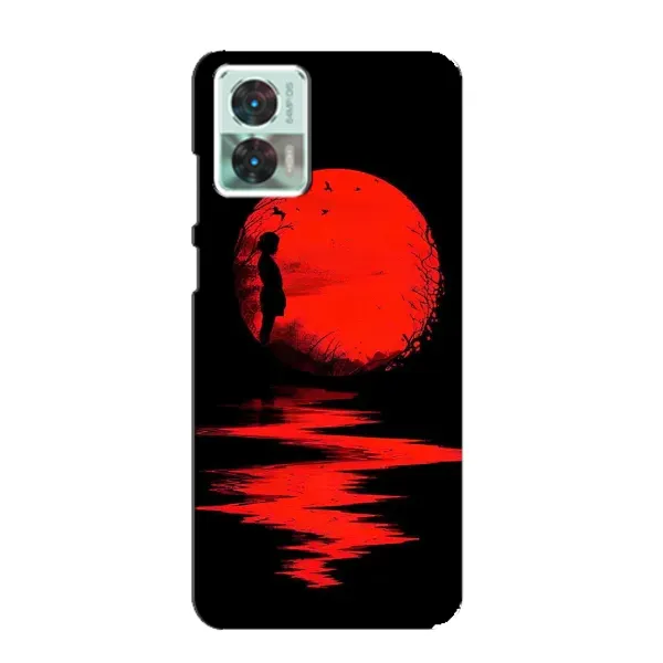 Чехол с рисунком «Красный Закат» для Motorola Edge 30 Neo Чехол с рисунком «Красный Закат» для Motorola Edge 30 Neo