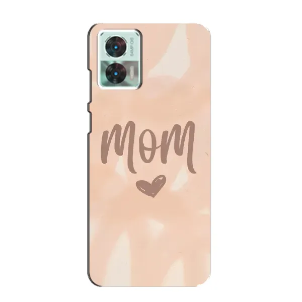 Чехол с рисунком «Love mom» для Motorola Edge 30 Neo Чехол с рисунком «Love mom» для Motorola Edge 30 Neo