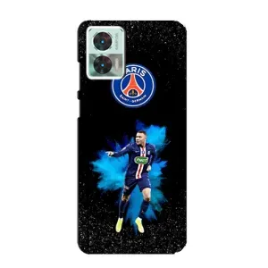 Чехол (TPU) с Футболистом на Motorola Edge 30 Neo (Мбаппе ПСЖ)
