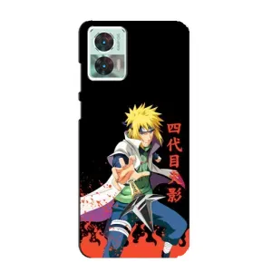 Купить Чехлы на телефон с принтом Anime для Motorola Edge 30 Neo (Минато)