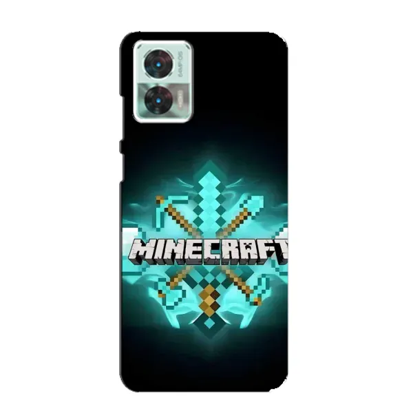 Чехол с рисунком «MineCraft 2» для Motorola Edge 30 Neo
