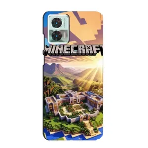 Чехол майнкрафт для Motorola Edge 30 Neo (MINECRAFT)