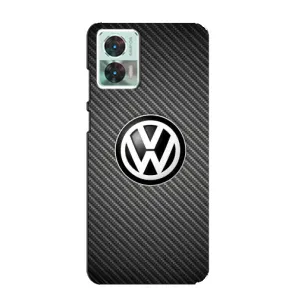 Чехол "Фольксваген" для Motorola Edge 30 Neo (На карбоне)