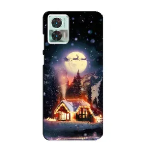 Чехлы на Новый Год Motorola Edge 30 Neo (Настроение зимнее)