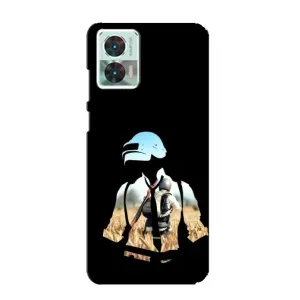 Чохол з картинкою "Герой Pubg" на Motorola Edge 30 Neo (Пубг мен)
