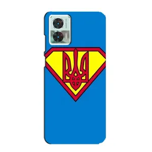 Чехол с картинкой (Патриотический ГЕРБ) на Motorola Edge 30 Neo (Super - Герб)