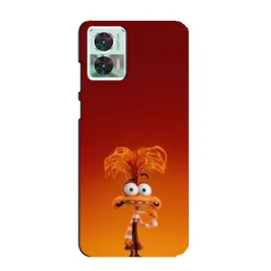 Чехол Головоломка для Motorola Edge 30 Neo - (AlphaPrint) (Тревожность)