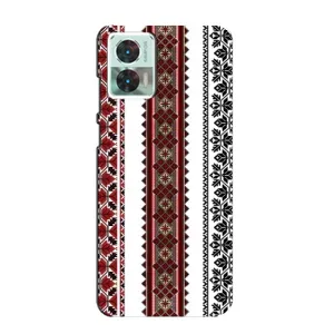Силиконовый Чехол на Motorola Edge 30 Neo с картинкой Вышиванки (Вышиваночки)