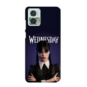 Чехлы с принтом Уэнсдей на Motorola Edge 30 Neo (Wednesdey)