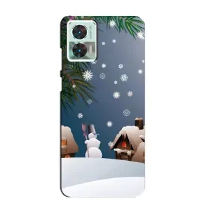 Чехлы на Новый Год Motorola Edge 30 Neo (Зима)