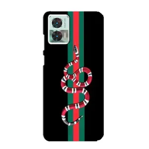 Чехлы Бренд GUCCI для Motorola Edge 30 Neo (Змей Гуччи)