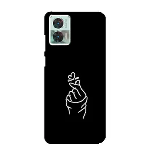 Чехлы (Знак сердечка) на Motorola Edge 30 Neo (Знак Сердечка)