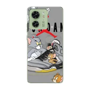 Силіконовый Чохол Nike Air Jordan на Моторола Мото едж 40 (Air Jordan)