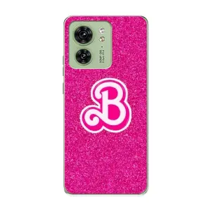 Силиконовый Чехол Барби Фильм на Motorola Edge 40 (B-barbie)