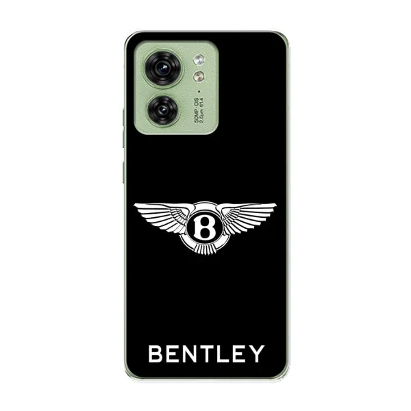 Чехол с рисунком «Logo Bentley» для Motorola Edge 40 Чехол с рисунком «Logo Bentley» для Motorola Edge 40