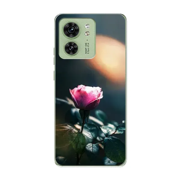 Чехол с рисунком «Цветок ночной» для Motorola Edge 40 Чехол с рисунком «Цветок ночной» для Motorola Edge 40