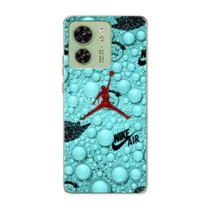 Силіконовый Чохол Nike Air Jordan на Моторола Мото едж 40 (Джордан Найк)