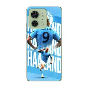Чохли з принтом на Motorola Edge 40 Футболіст (Erling Haaland)