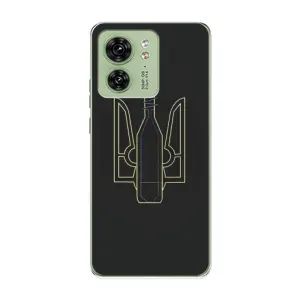 Чохол з картинкою (Патріотичний ГЕРБ) на Motorola Edge 40 (Герб - Молотова)