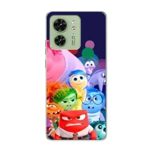 Чехол Головоломка для Motorola Edge 40 - (AlphaPrint) (Герои головоломки)