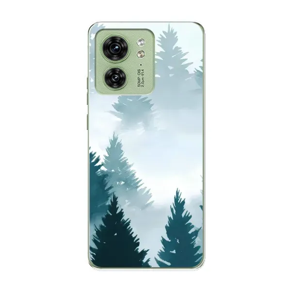 Чехол с рисунком «Горный лес» для Motorola Edge 40 Чехол с рисунком «Горный лес» для Motorola Edge 40
