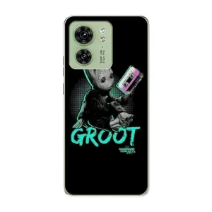 Чехол Супергерои Марвел на Моторола Мото едж 40 (Groot)