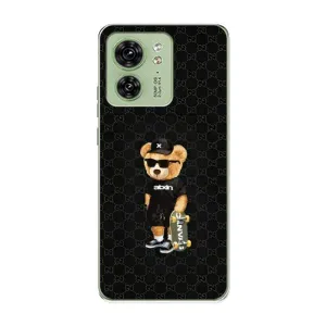 Чехлы Мишка Тедди для Моторола Мото едж 40 (GUCCI Teddy)