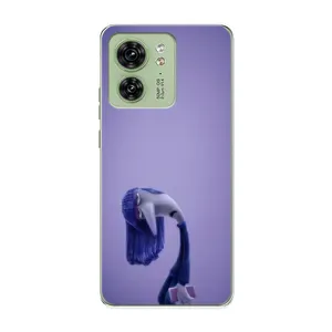 Чехол Головоломка для Motorola Edge 40 - (AlphaPrint) (Хандра)