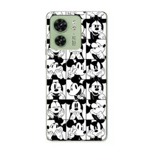 Чохли з принтом Міккі Маус на Motorola Edge 40 (Колаж Микки Маус)