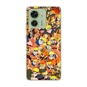 Чохли з принтом НАРУТО на Motorola Edge 40 (Коллаж Наруто)