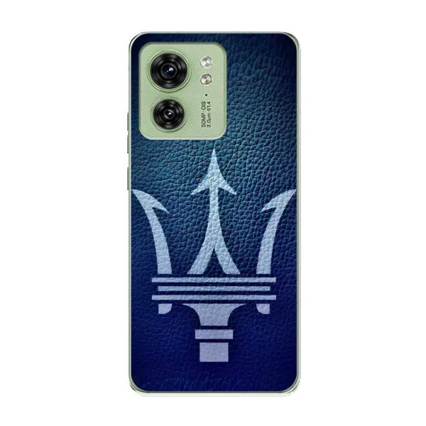 Чехол с рисунком «Лого Maserati» для Motorola Edge 40 Чехол с рисунком «Лого Maserati» для Motorola Edge 40