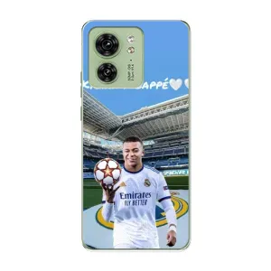 Чохол (TPU) з Футболістом на Motorola Edge 40 (Mbappe Real)