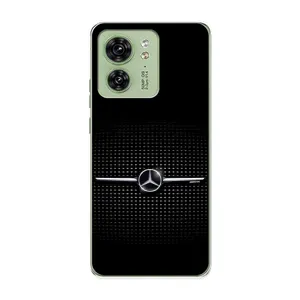 Силиконовый бампер с картинкой машины на Motorola Edge 40 (Mercedes)