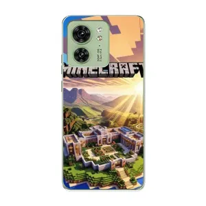 Чехол майнкрафт для Motorola Edge 40 (MINECRAFT)