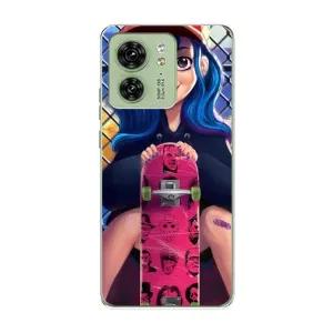 Чехол с картинкой Модные Девчонки Motorola Edge 40 (Модная девушка)