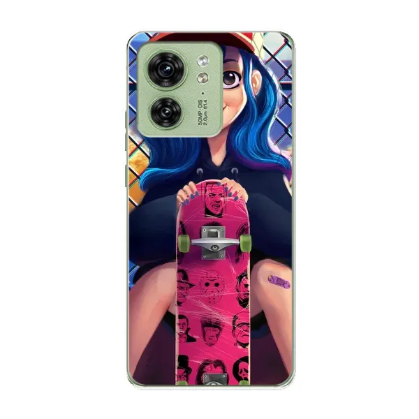 Чехол с рисунком «Модная девушка» для Motorola Edge 40 Чехол с рисунком «Модная девушка» для Motorola Edge 40