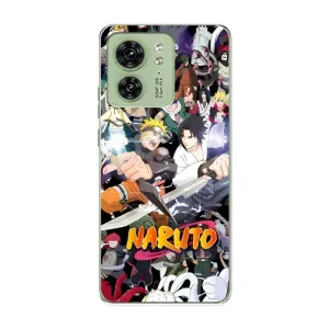 Купить Чехлы на телефон с принтом Anime для Motorola Edge 40 (Наруто постер)