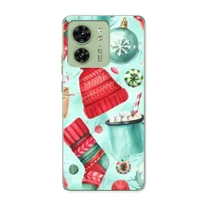 Чохол Санта Клаус для Motorola Edge 40 (Одяг)