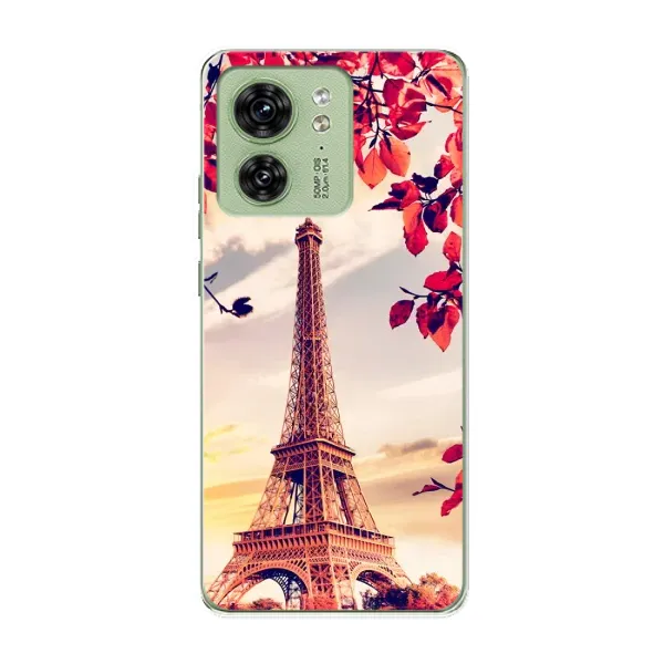 Чехол с рисунком «Paris photo» для Motorola Edge 40 Чехол с рисунком «Paris photo» для Motorola Edge 40