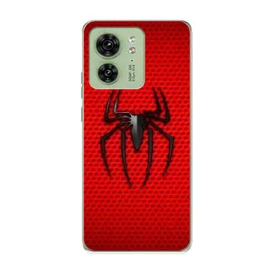 Чехол Супергерой Человека Паука на Motorola Edge 40 (Паук марвел)