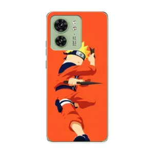 Чохли з принтом НАРУТО на Motorola Edge 40 (Силует Наруто)