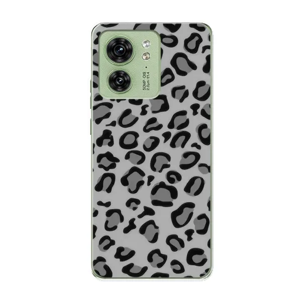 Чехол с рисунком «Темный леопрад» для Motorola Edge 40 Чехол с рисунком «Темный леопрад» для Motorola Edge 40